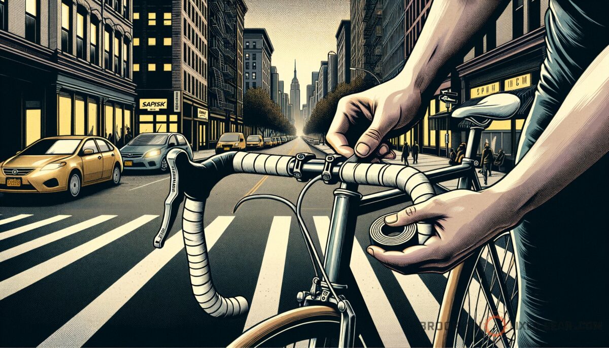 Featured image for a blog post called handlebar tape installation can it enhance your ride expert tips inside.